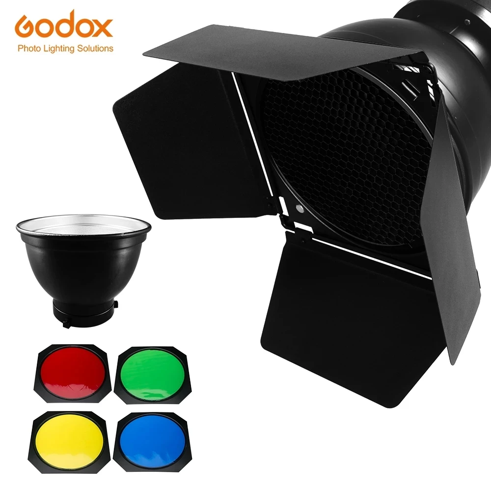 Honeycomb Grid Filter - Godox BD-04 Barn ประตูมาตรฐาน Reflector +