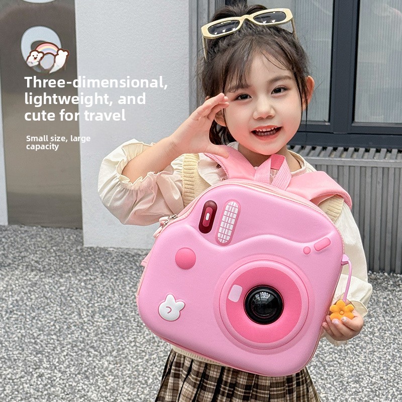 Photography Lighting Devices - กระเป๋าเป้สะพายหลังเด็กน่ารักปี 2026 พร้อมไฟ LED กระพริบ ดีไซน์เปลือกไข่