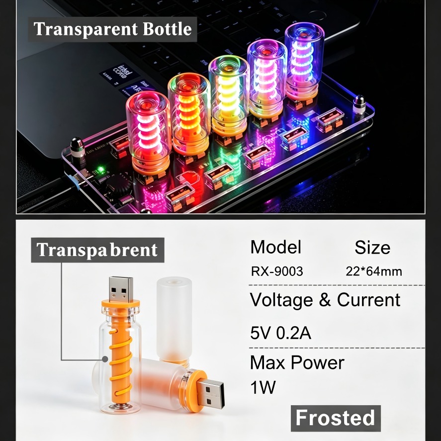 Photography Lighting Book - ไฟ LED แบบเส้นใยแก้ว 5V USB สำหรับอ่านหนังสือ