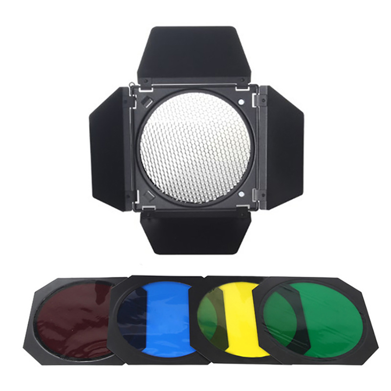 Honeycomb Grid Filter - BD-04 Barn ประตู Barndoor มาตรฐาน Reflector