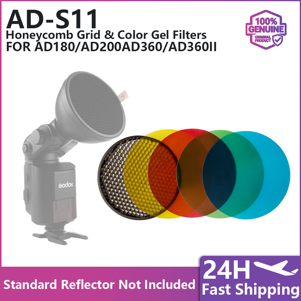 Honeycomb Grid Filter - AD-S11 ตัวกรองแสงสีแบบกริดรังผึ้งสำหรับแฟลช AD180 AD200 AD360 AD360II,