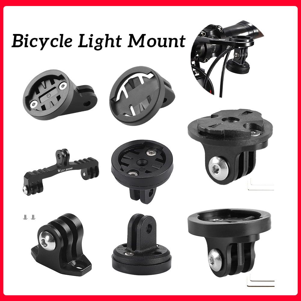 Photography Lighting Devices - ขายึดกล้องจักรยาน อะแดปเตอร์สำหรับ Garmin Gopro ขายึดกล้องจักรยาน ขายึดไฟจักรยาน