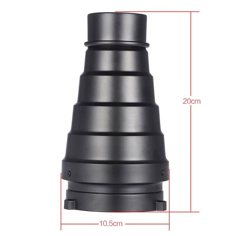 N75R-3X Conical Snoot พร้อมตะแ - Honeycomb Grid Filter บทวิจารณ์และราคา
