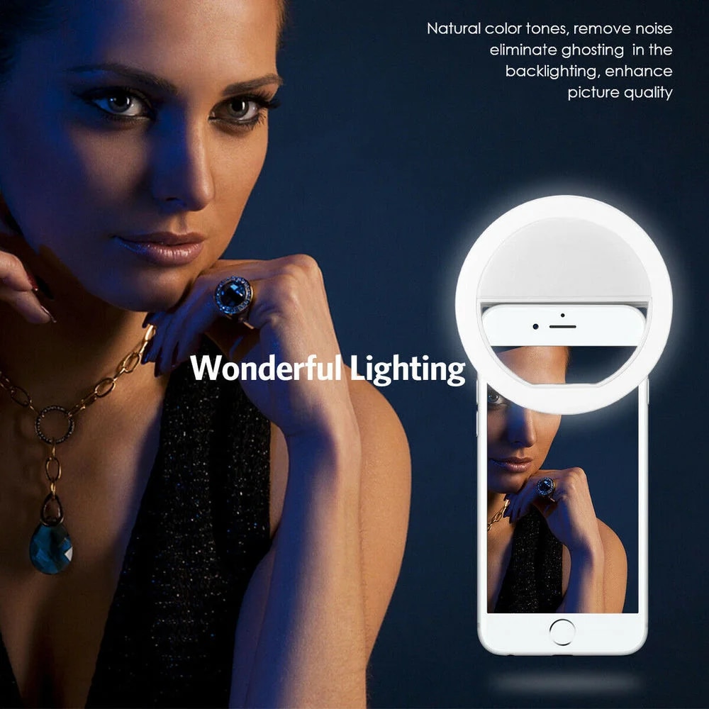ไฟวงแหวน LED แบบชาร์จไฟได้พร้อ - Photography Lighting And Background บทวิจารณ์และราคา