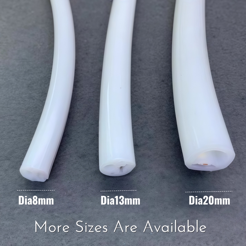 ไฟ LED แบบแถบกลมขนาด 8/10/12 ม - Diffusion Material Roll บทวิจารณ์และราคา