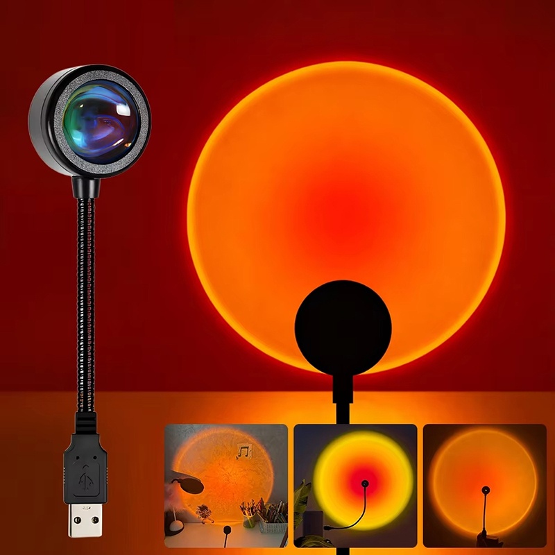 โคมไฟ USB ไล่เฉดสีสันสดใส ตกแต - Photography Lighting And Background บทวิจารณ์และราคา