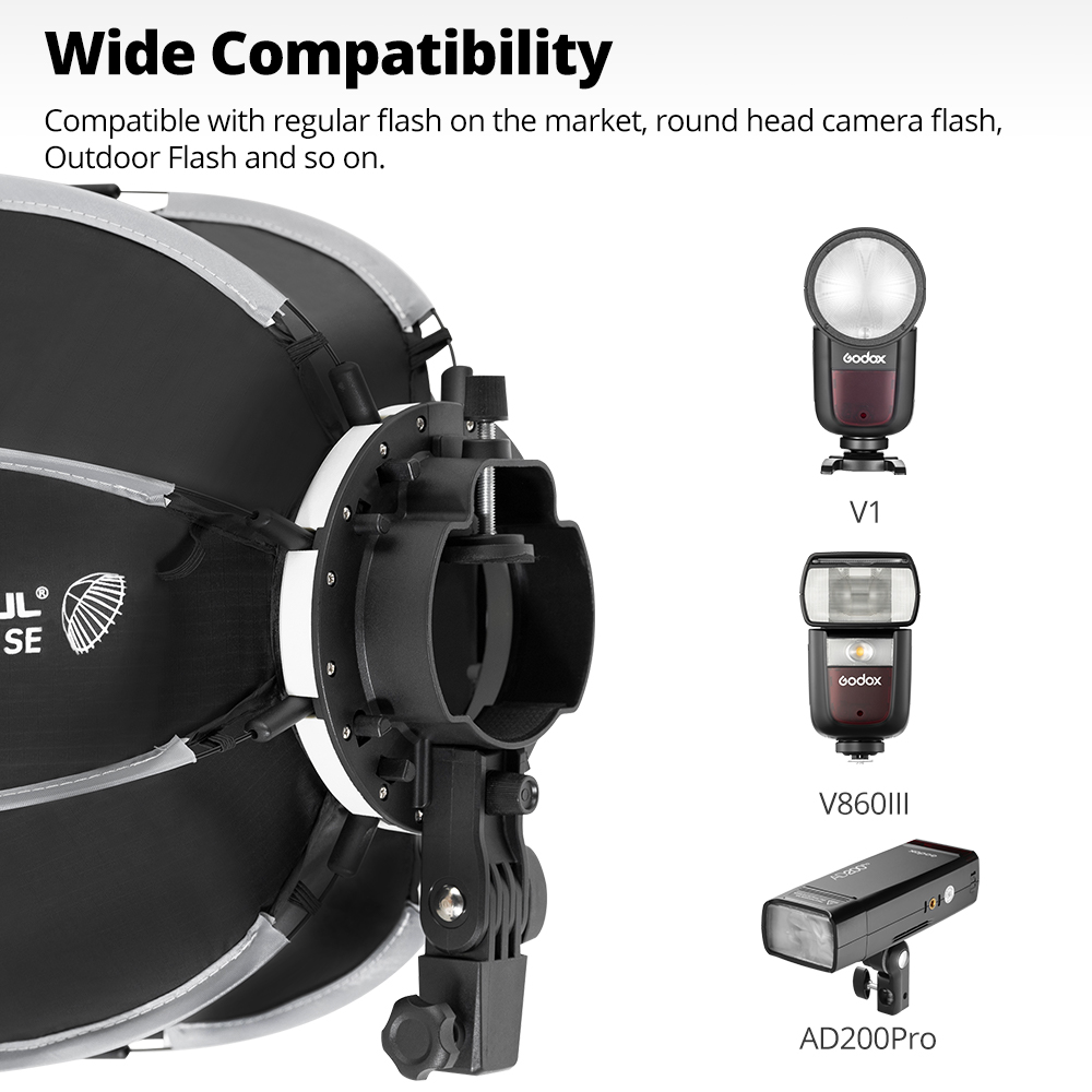 AMBITFUL PF30/PF40 ซอฟต์บ็อกซ์ - Godox Speedlite Flash บทวิจารณ์และราคา