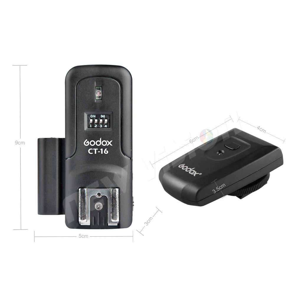 Godox CT-16 ชุดส่งสัญญาณรับสัญ - Godox Speedlite Flash บทวิจารณ์และราคา