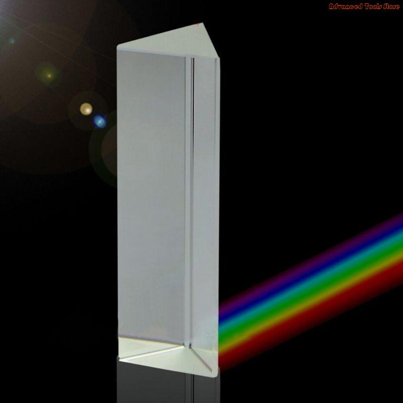 10 ซม.แก้ว Triple ปริซึมสามเหล - Photography Lighting Triangle บทวิจารณ์และราคา