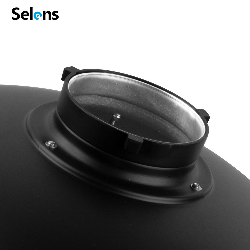 ชุดอุปกรณ์สะท้อนแสง Selens Ref - Beauty Dish 55Cm บทวิจารณ์และราคา