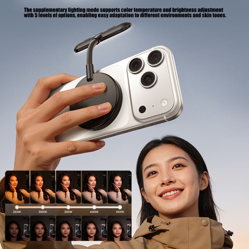 แบบพกพา ABS LED โทรศัพท์แม่เหล - Photography Lighting Book บทวิจารณ์และราคา