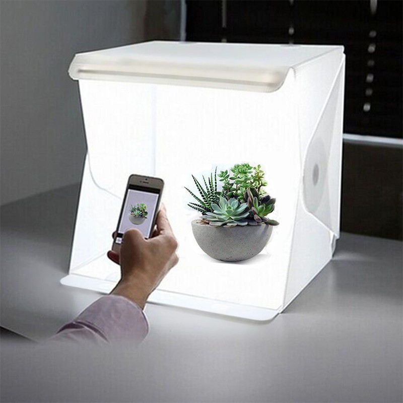 LED กล่องไฟถ่ายภาพสตูดิโอกล่อง - Photography Lighting And Background บทวิจารณ์และราคา