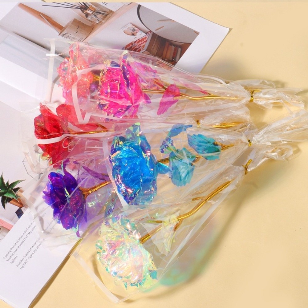 ดอกกุหลาบฟอยล์สีทองเรืองแสง ไฟ - Photography Lighting Simulator Free บทวิจารณ์และราคา