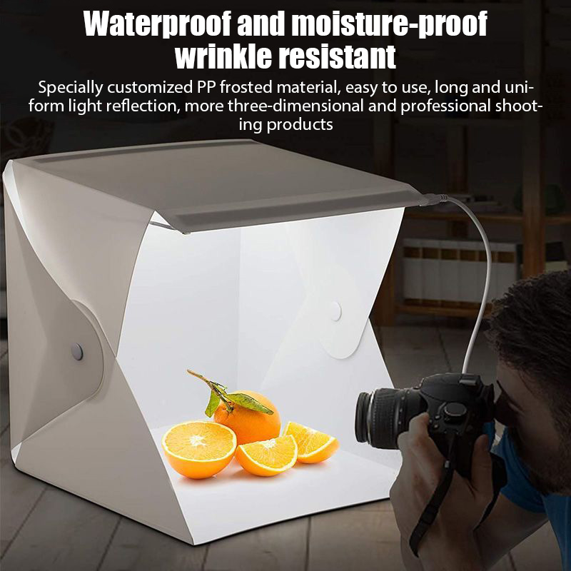 กล่องไฟพับได้แบบพกพาสำหรับถ่าย - Photography Lighting And Background บทวิจารณ์และราคา