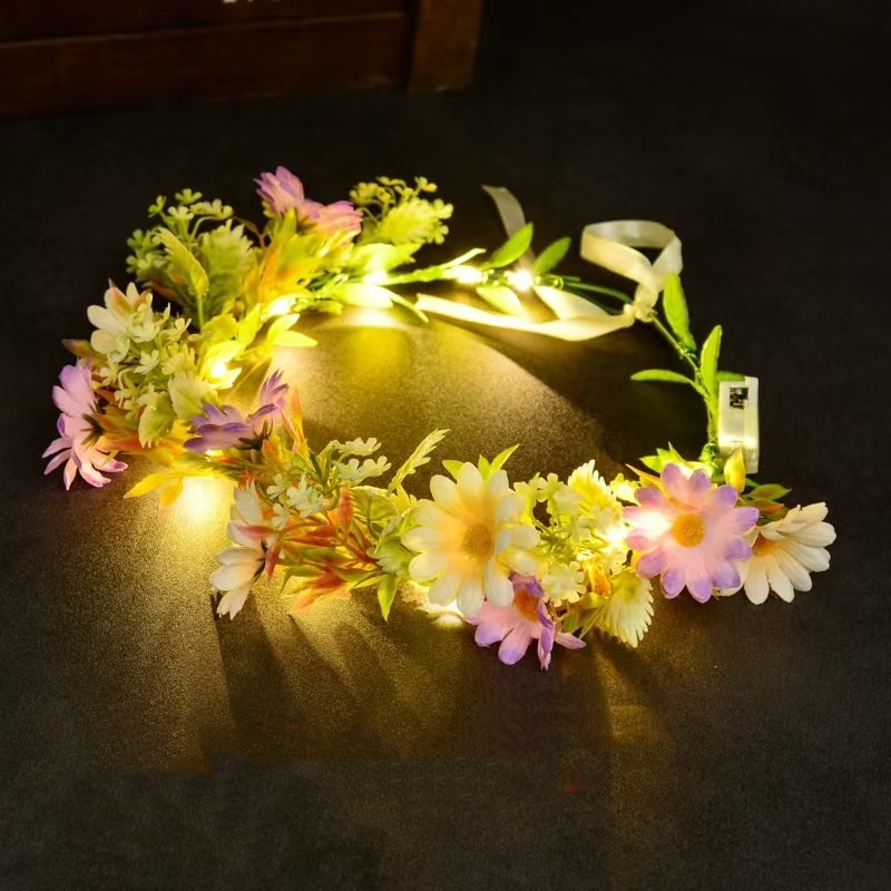 มงกุฎดอกไม้เรืองแสง LED ที่คาด - Photography Lighting Devices บทวิจารณ์และราคา