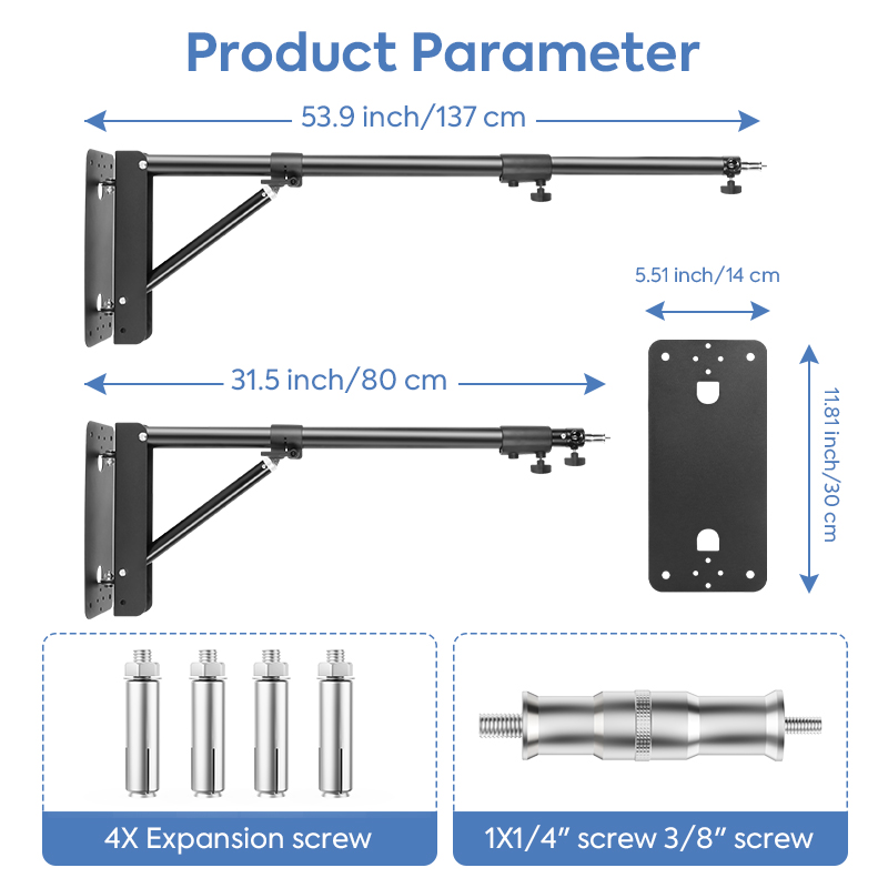 ขาตั้งกล้องติดผนังสำหรับแหวนไฟ - Photography Lighting Triangle บทวิจารณ์และราคา