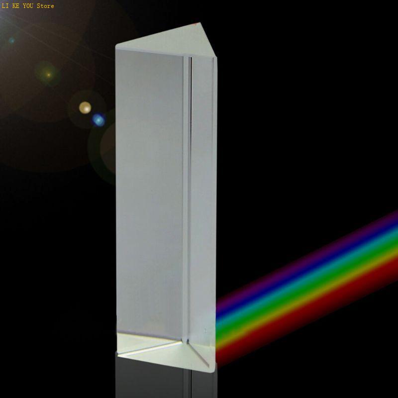 W3JE Optical Glass Triple ปริซ - Photography Lighting Triangle บทวิจารณ์และราคา