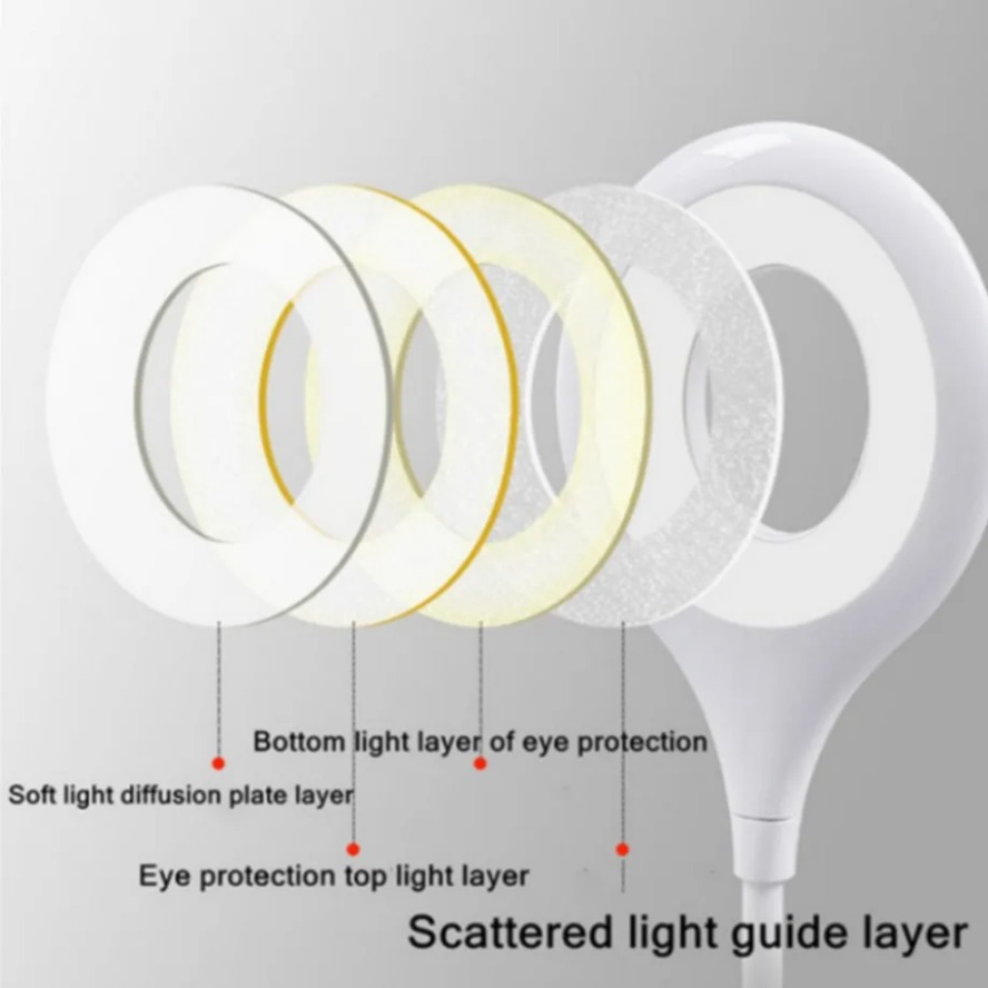 18LED USB ไฟตั้งโต๊ะ ไฟกลางคืน - Photography Lighting Book บทวิจารณ์และราคา