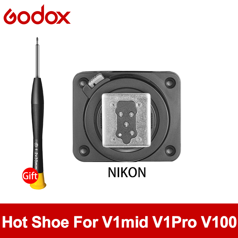 ฐานฮอตชูสำหรับแฟลช Godox V1 Mi - Godox Speedlite Flash บทวิจารณ์และราคา