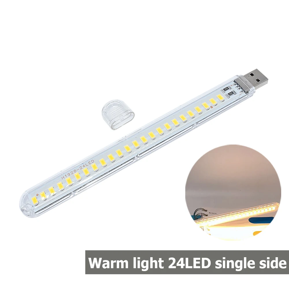 DC5V USB LED Light 24LED 8LED  - Photography Lighting Book บทวิจารณ์และราคา