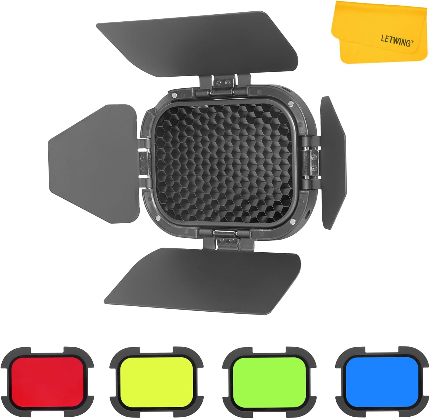 GODOX BD-07 II Barn ประตูสําหร - Honeycomb Grid Filter บทวิจารณ์และราคา